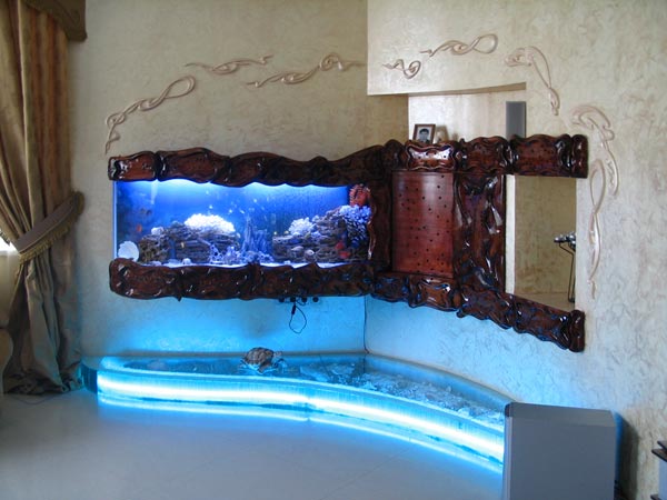 аквариум в гостиной