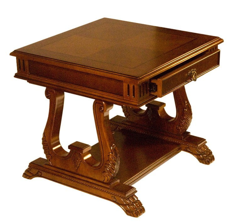 деревянный столик журнальный