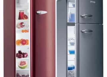 Холодильники в ретро стиле