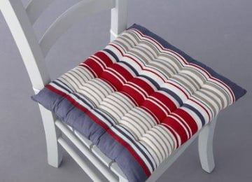 Декоративные подушки на стулья+видео