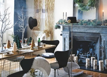 Современный рождественский декор: как оригинально украсить дом