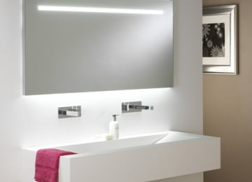 Зеркало в ванной комнате: секреты выбора и размещения