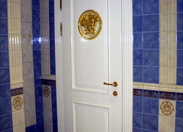 Двери для ванной — выбираем материал