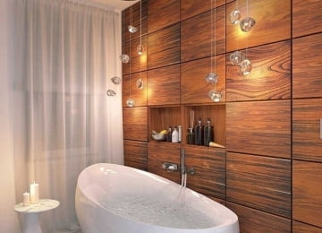 Дизайн интерьера ванной комнаты в Москве